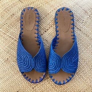 Carrie Forbes slip on sandals in Size 36